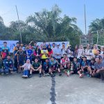 Pengabdian KUKERTA Berdampak Unri, Mahasiswa UNRI dan Karang Taruna Gelar Turnamen Voli Antar RW di Rantau Panjang Kiri Hilir