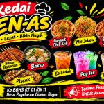 Berita Ciomas | Kedai HEN-AS Tawarkan Aneka Jajanan Favorit, Bisa Makan di Tempat dan Terima Pesanan Acara